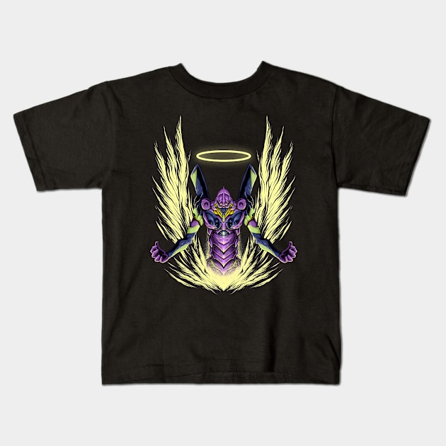 Wings Ring EVA 01 Kids T-Shirt by Dimas Haryo